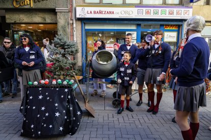 Sábado de Chispas en La Bañeza.
