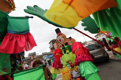Las imágenes del desfile de Carnaval de Camponaraya.