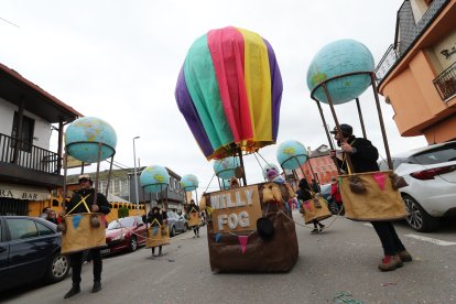 Las imágenes del desfile de Carnaval de Camponaraya.