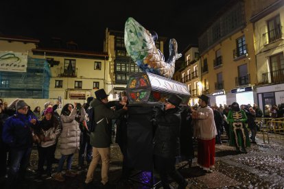 Entierro de la Sardina 2026 en León.