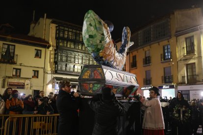 Entierro de la Sardina 2026 en León.