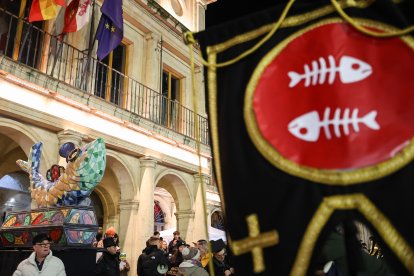Entierro de la Sardina 2026 en León.