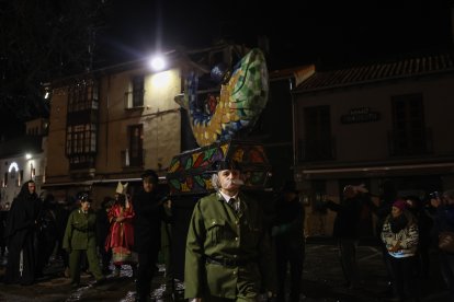 Entierro de la Sardina 2026 en León.