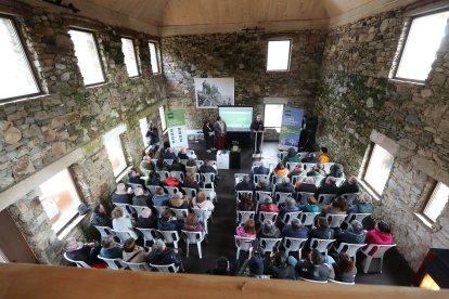 Acto de presentación del calendario de actividades en La Montaña Negra.