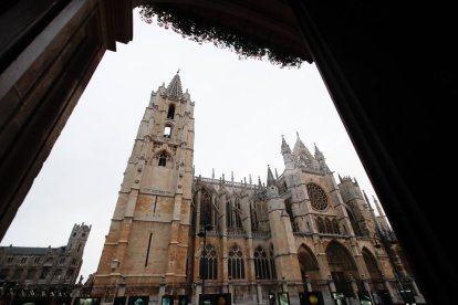 La Catedral de León vista desde fuera.