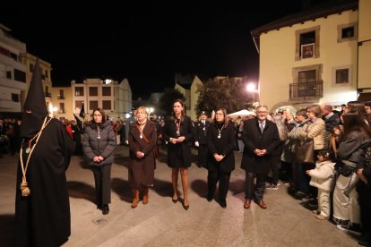 La procesión de Nuestra Señora de los Dolores en Ponferrada.