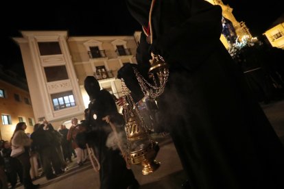 La procesión de Nuestra Señora de los Dolores en Ponferrada.