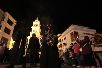 La procesión de Nuestra Señora de los Dolores en Ponferrada.