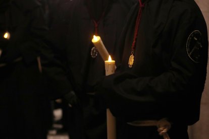 La procesión de Nuestra Señora de los Dolores en Ponferrada.