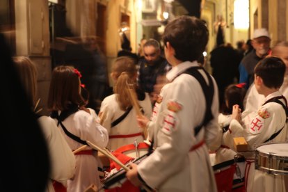 La procesión de Nuestra Señora de los Dolores en Ponferrada.