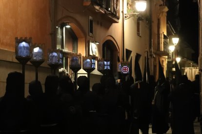 La procesión de Nuestra Señora de los Dolores en Ponferrada.