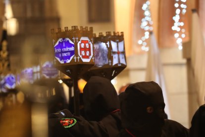 La procesión de Nuestra Señora de los Dolores en Ponferrada.