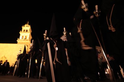 La procesión de Nuestra Señora de los Dolores en Ponferrada.