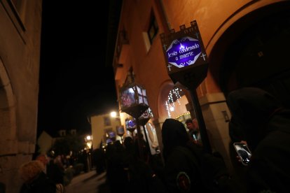 La procesión de Nuestra Señora de los Dolores en Ponferrada.
