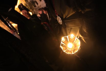 La procesión de Nuestra Señora de los Dolores en Ponferrada.