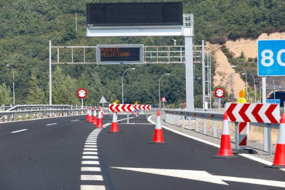 Área de reparación entre túneles.