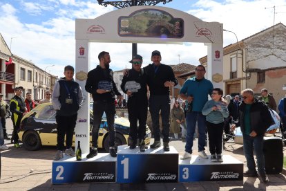 Podio final del IV Slalom de Villoria de Órbigo.