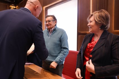 Homenaje a las Bodas de Oro y Diamante de León