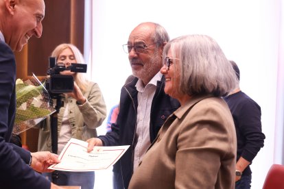 Homenaje a las Bodas de Oro y Diamante de León