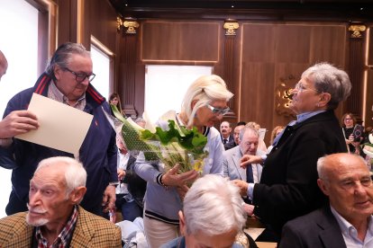 Homenaje a las Bodas de Oro y Diamante de León