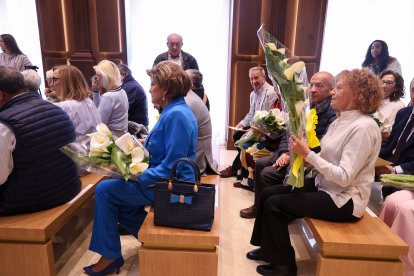 Homenaje a las Bodas de Oro y Diamante de León