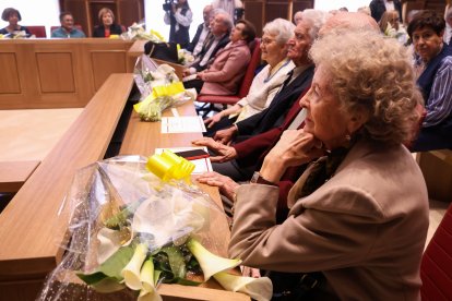 Homenaje a las Bodas de Oro y Diamante de León