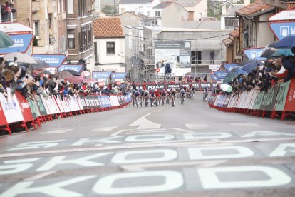 Astorga, gran protagonista de la Vuelta a España Femenina.