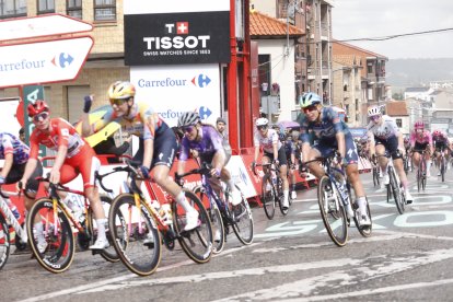 Astorga, gran protagonista de la Vuelta a España Femenina.