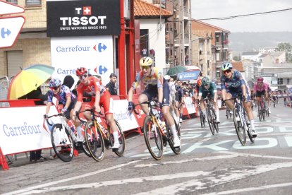 Astorga, gran protagonista de la Vuelta a España Femenina.