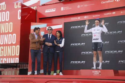 Astorga, gran protagonista de la Vuelta a España Femenina.