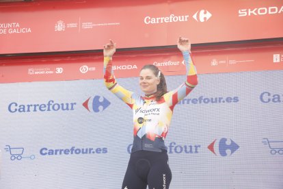 Astorga, gran protagonista de la Vuelta a España Femenina.