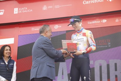 Astorga, gran protagonista de la Vuelta a España Femenina.