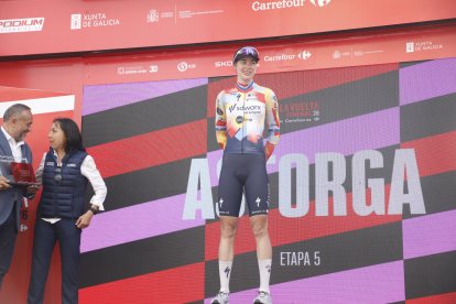 Astorga, gran protagonista de la Vuelta a España Femenina.