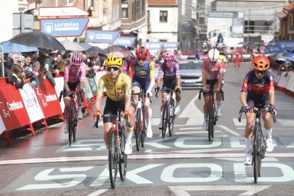 Astorga, gran protagonista de la Vuelta a España Femenina.