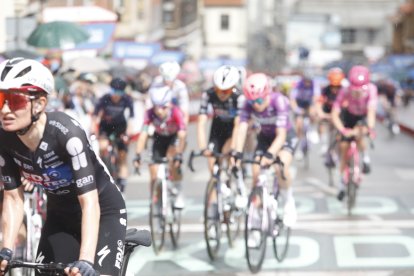 Astorga, gran protagonista de la Vuelta a España Femenina.