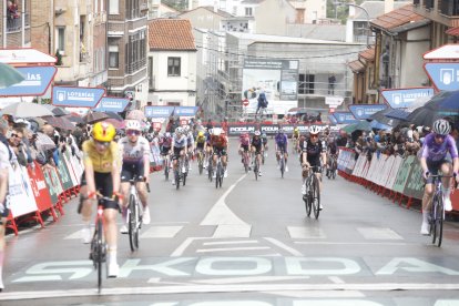 Astorga, gran protagonista de la Vuelta a España Femenina.