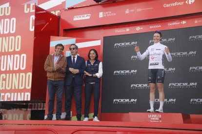 Astorga, gran protagonista de la Vuelta a España Femenina.