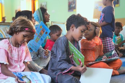 Imágenes de los niños liberados
