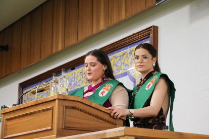 Graduación de Ciencias del Trabajo de la Universidad de León.