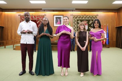 Graduación de Ciencias del Trabajo de la Universidad de León.