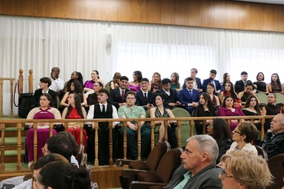 Graduación de Ciencias del Trabajo de la Universidad de León.