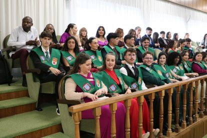 Graduación de Ciencias del Trabajo de la Universidad de León.