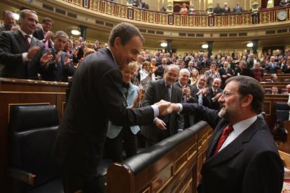 investidura en 2ª votacion de rodriguez zapatero

foto- benito ordoñez

madrid, 11-04-08