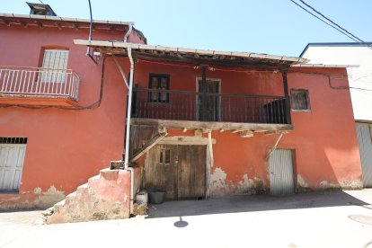 Casa de Domingo San Miguel, también precintada por la Guardia Civil.