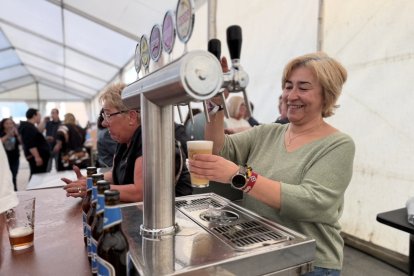Feria de los artesanos cerveceros.