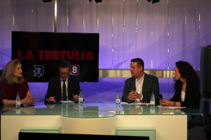 Silvia Franco, Manuel Domínguez, Germán Gavela y María Carro