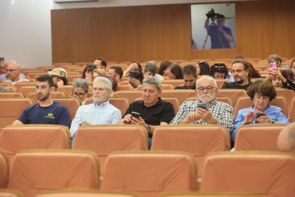 Asistentes a la jornada celebrada en el Campus de Ponferrada.