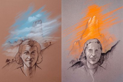 María Isabel Pérez Pérez y Teófila Gao Pérez, las pioneras.