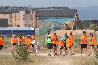 Paseo solidario de Asildem en Ponferrada