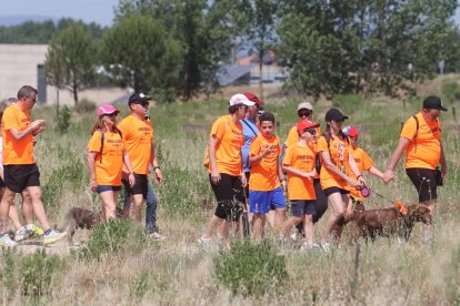 Paseo solidario de Asildem en Ponferrada